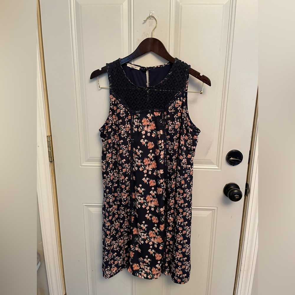 Maurice’s Navy Floral Dress - Medium